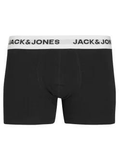 JACK & JONES JUNIOR Logo Black Boxers 5 Pack Best
