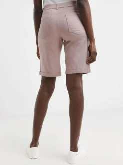 JD Williams Pink 24/7 Denim Knee Length Shorts Best