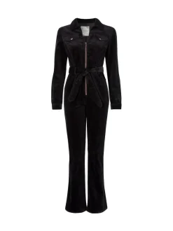 Joe Browns Black Stretch Fit Darcy Cord Jumpsuit Sale