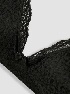 Jojo Maman Bébé Black 2 Pack Lace Bras Hot