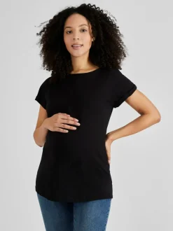 Jojo Maman Bébé Black Boyfriend Maternity Cotton T-Shirt Best