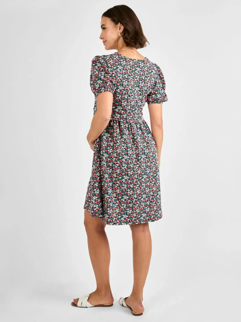 Jojo Maman Bébé Black Double Layer Maternity & Nursing Jersey Dress Clearance