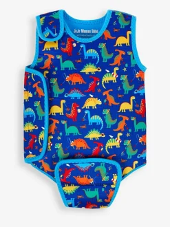Jojo Maman Bébé Blue Dino Print Baby Wetsuit Best