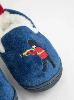 Jojo Maman Bébé Blue London Soldiers Slipper Shoe Outlet