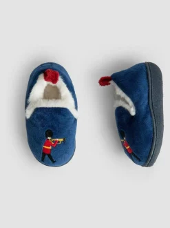 Jojo Maman Bébé Blue London Soldiers Slipper Shoe Outlet