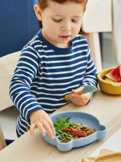 Jojo Maman Bébé My First Silicone Mealtime Bear Set Blue Outlet