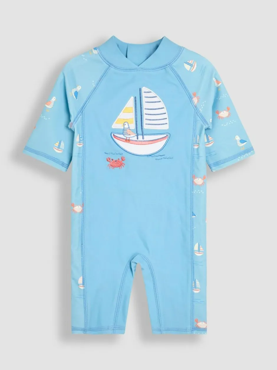 Jojo Maman Bébé Boat Sun Protection Suit New