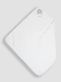 Jojo Maman Bébé Born in 2026 Hooded Towel & Wash Mitt Best