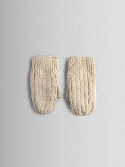 Jojo Maman Bébé Cream Mittens Outlet