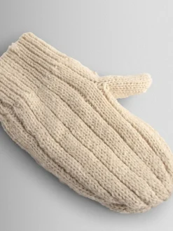 Jojo Maman Bébé Cream Mittens Outlet