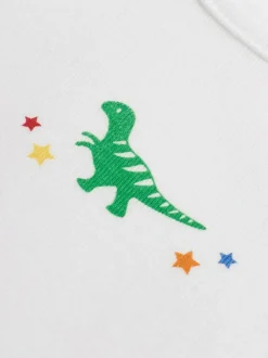 Jojo Maman Bébé Dinosaur 3-Pack Boys' Vest Set Best