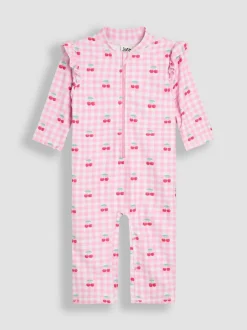 Jojo Maman Bébé Gingham Sun Protection Suit Best