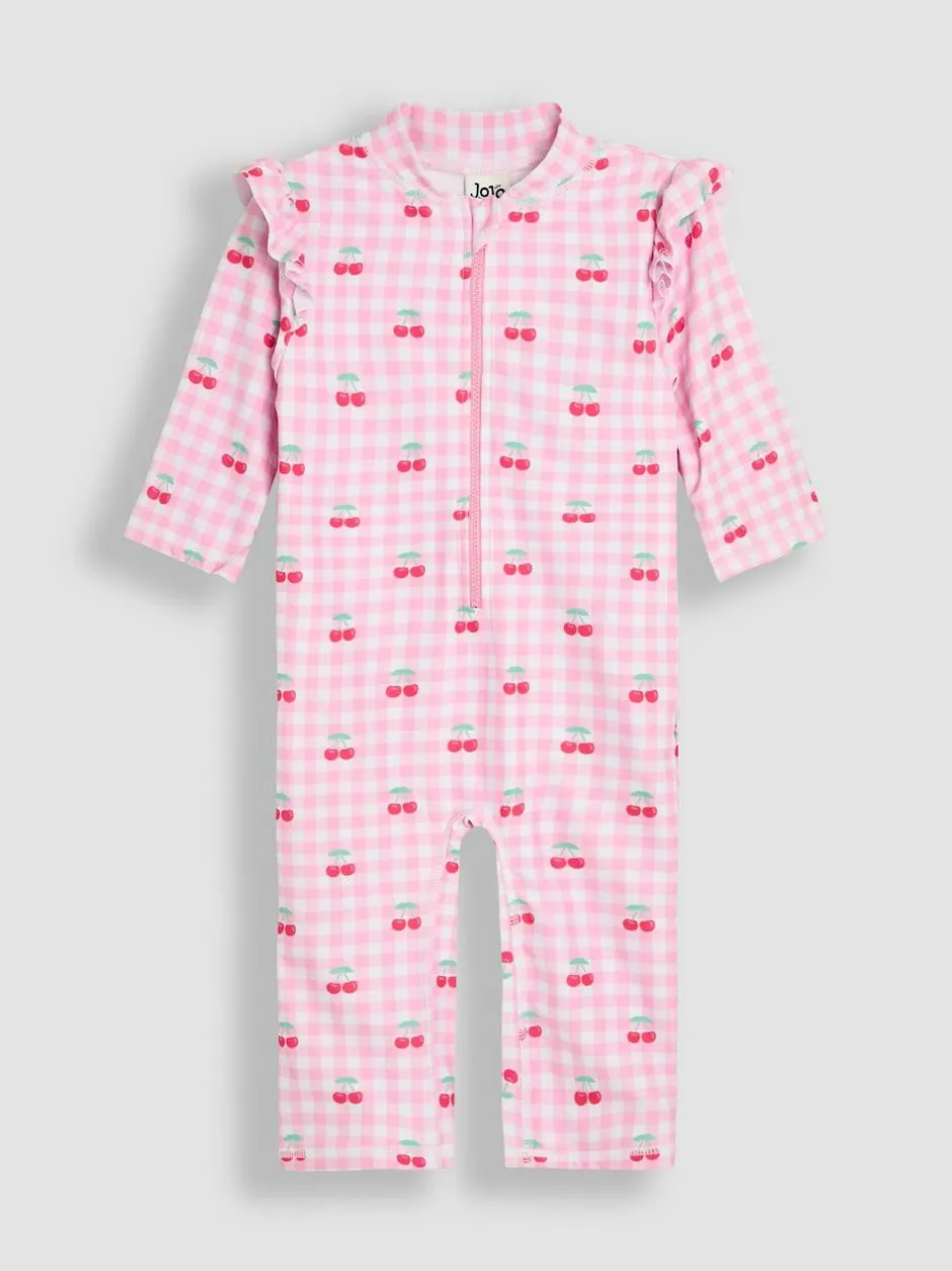 Jojo Maman Bébé Gingham Sun Protection Suit Best