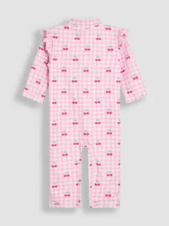 Jojo Maman Bébé Gingham Sun Protection Suit Best