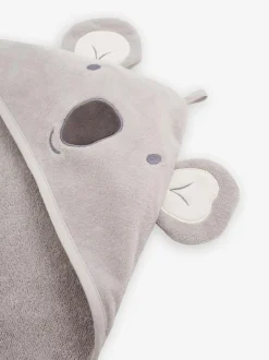 Jojo Maman Bébé Grey Koala Character Hooded Towel Clearance