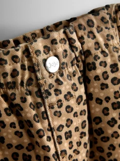 Jojo Maman Bébé Leopard Print Twill Trousers Sale