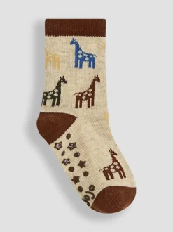 Jojo Maman Bébé Natural 3-Pack Socks
