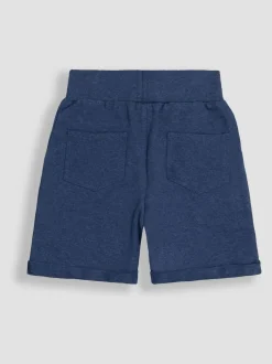 Jojo Maman Bébé Navy Blue & Royal Blue 2-Pack Jogger Shorts Discount