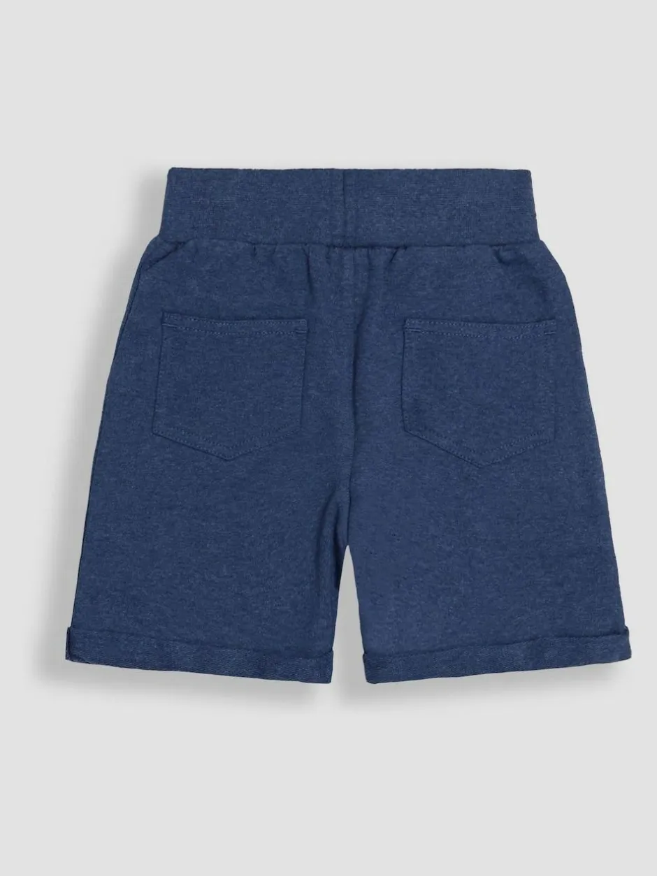 Jojo Maman Bébé Navy Blue & Royal Blue 2-Pack Jogger Shorts Discount