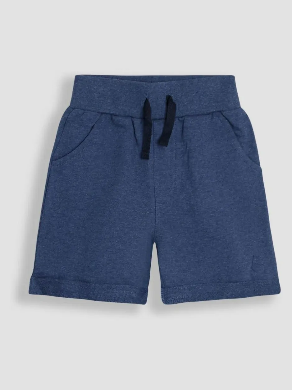 Jojo Maman Bébé Navy Blue & Royal Blue 2-Pack Jogger Shorts Discount