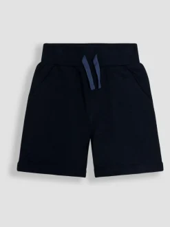 Jojo Maman Bébé Navy Blue & Royal Blue 2-Pack Jogger Shorts Discount