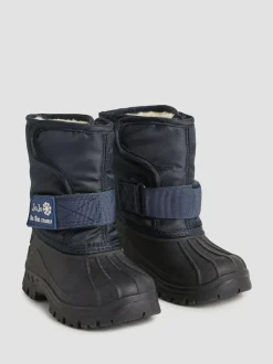 Jojo Maman Bébé Navy Blue Alpine Snow Boots Clearance