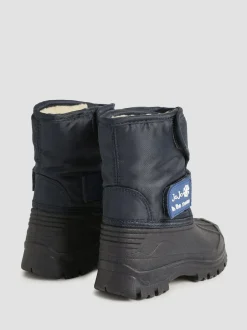 Jojo Maman Bébé Navy Blue Alpine Snow Boots Clearance