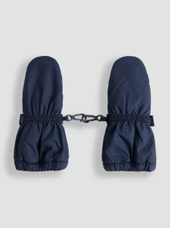 Jojo Maman Bébé Navy Waterproof Fleece Lined Mittens Sale