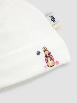 Jojo Maman Bébé Pink Ditsy Floral Flopsy 2- Pack Baby Hats Online