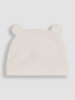Jojo Maman Bébé 2-Pack Baby Hats Pink Rib Outlet