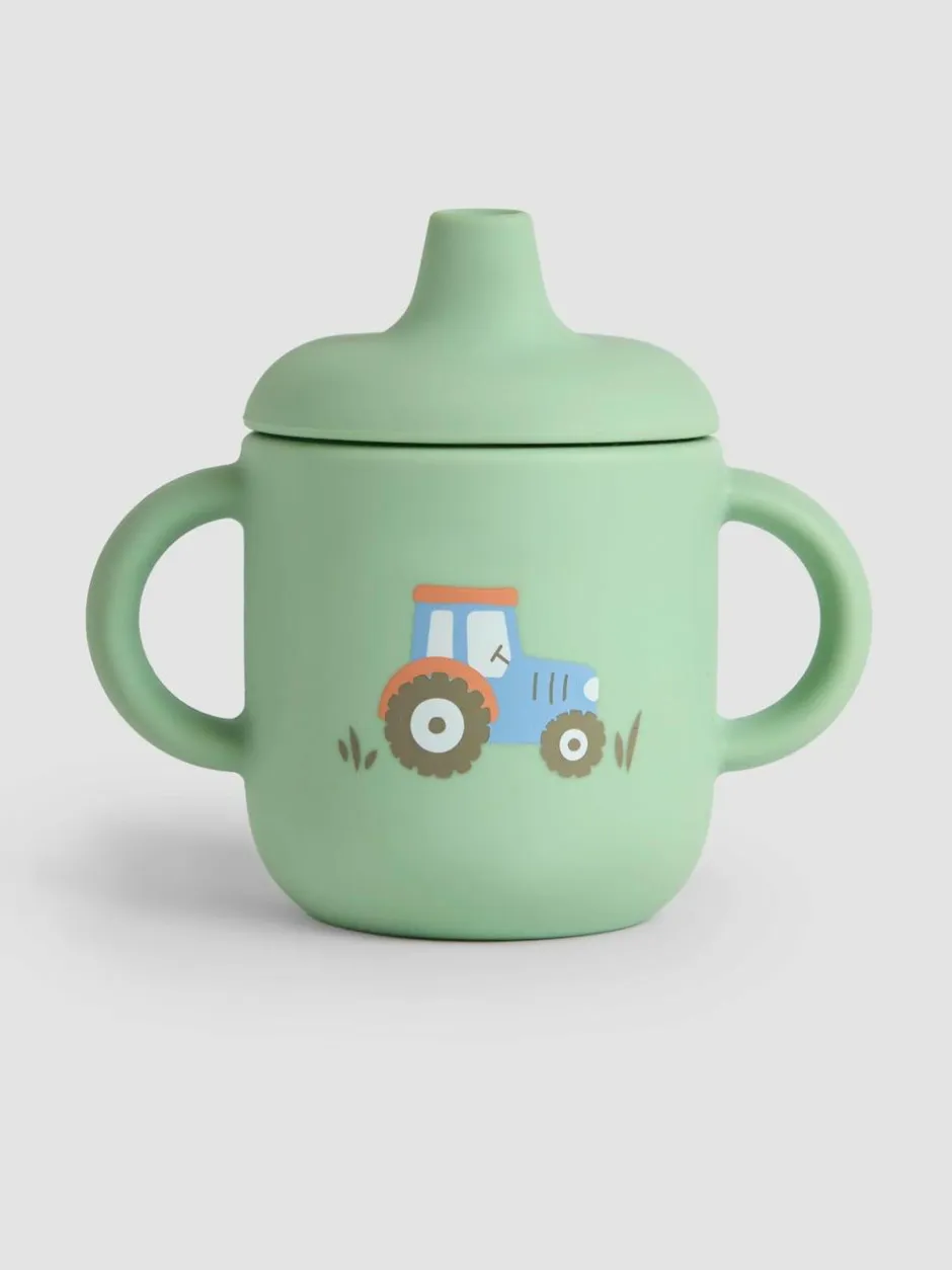 Jojo Maman Bébé Printed Silicone Sippy Cup Outlet