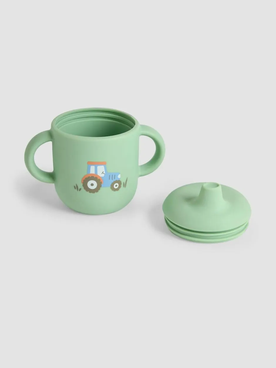 Jojo Maman Bébé Printed Silicone Sippy Cup Outlet