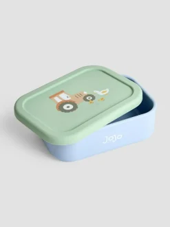 Jojo Maman Bébé Printed Square Silicone Lunch Box Sale