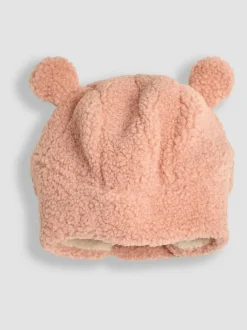 Jojo Maman Bébé Rose Pink Cosy Borg Hat Online