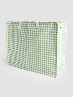 Jojo Maman Bébé Sage Gingham Enormous Storage Bag Hot