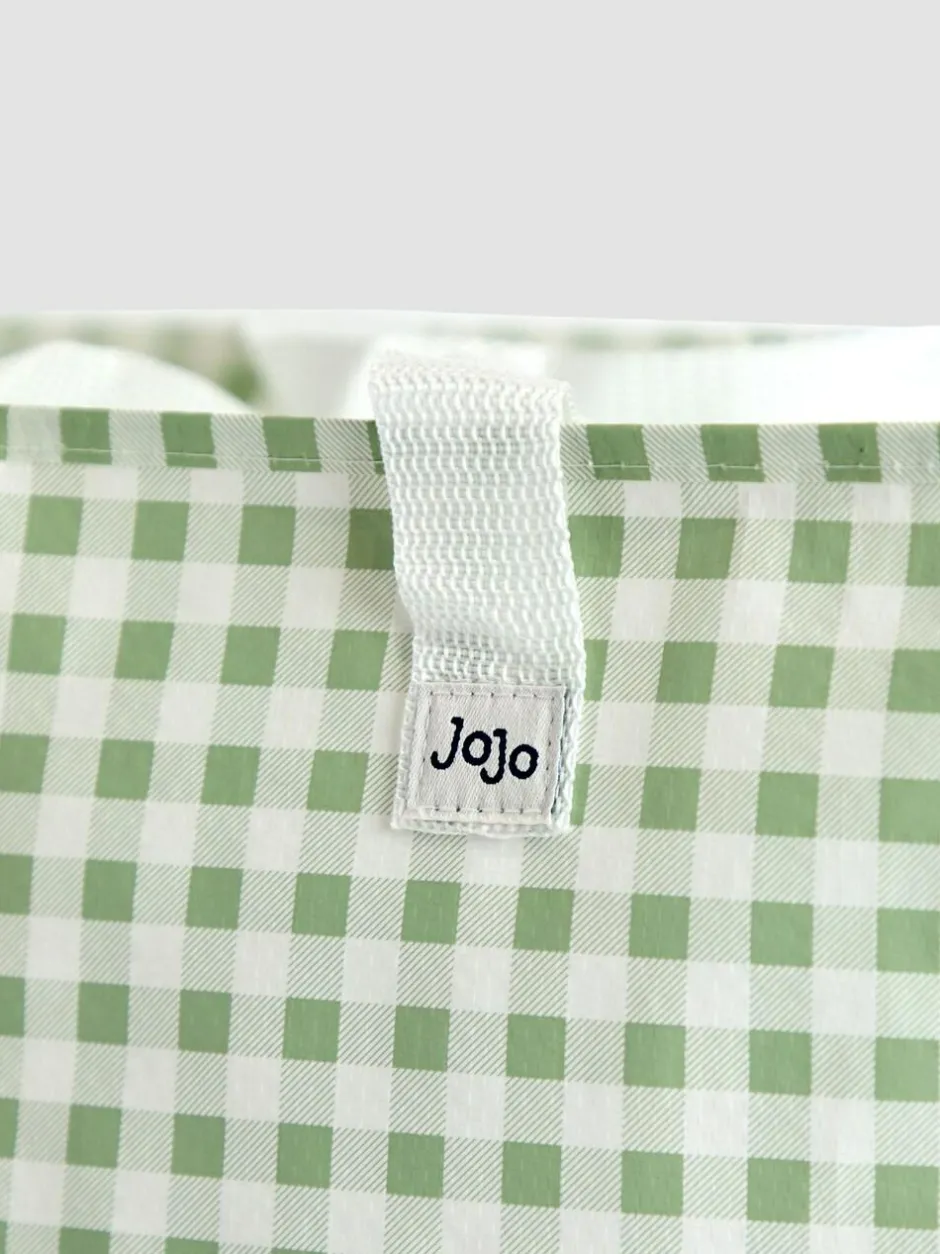 Jojo Maman Bébé Sage Gingham Enormous Storage Bag Hot