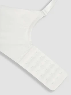 Jojo Maman Bébé Microfibre Moulded Maternity & Nursing Bra White Clearance