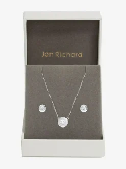 Jon Richard Silver Crystal Besel Gift Box Clearance