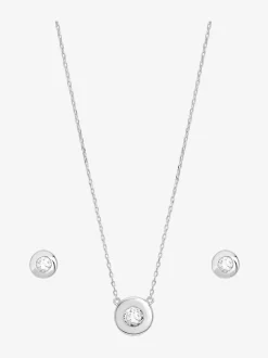 Jon Richard Silver Crystal Besel Gift Box Clearance