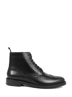 Jones Bootmaker Fletcher Leather Boots Black Sale