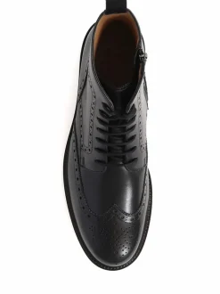 Jones Bootmaker Fletcher Leather Boots Black Sale