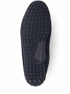 Jones Bootmaker Zain Suede Slippers Blue Outlet