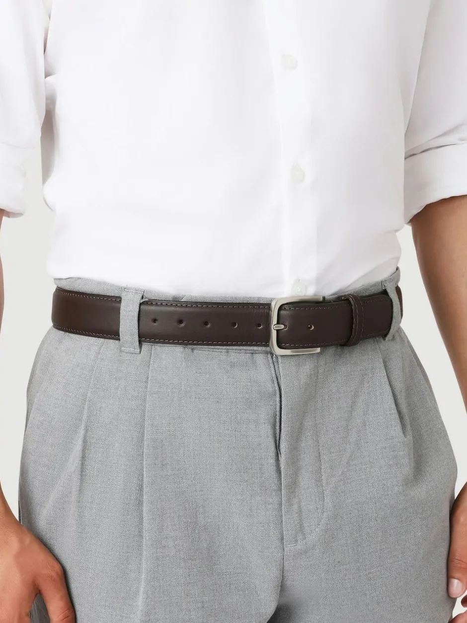 Jones Bootmaker Brown Urban Leather Belt Clearance