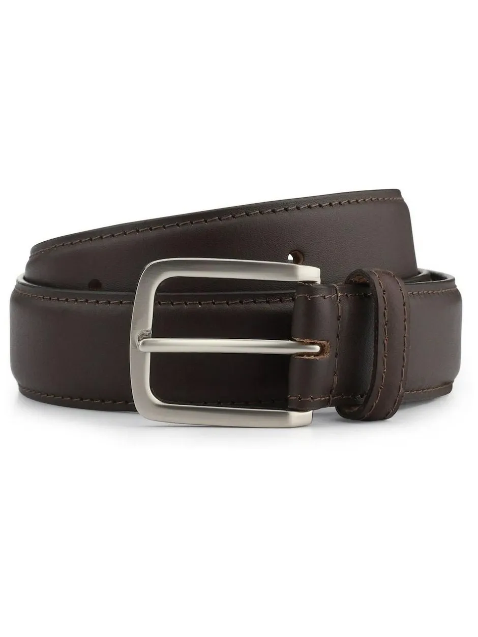 Jones Bootmaker Brown Urban Leather Belt Clearance