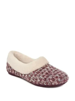 Jones Bootmaker Faux-Fur-Lined Slippers Purple Hot