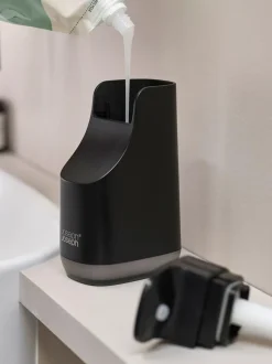 Joseph Joseph Black Slim Compact Soap Pump Online