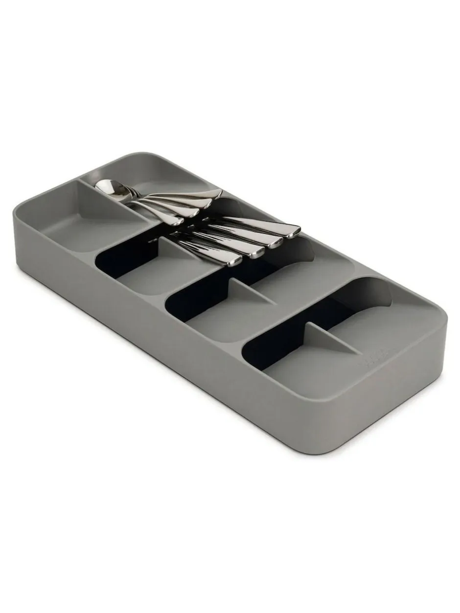 Joseph Joseph Grey DrawerStore Large Compact Cutlery Organiser New