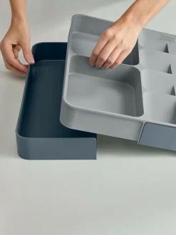 Joseph Joseph Grey Grey Drawer Store Expanding Cutlery Tray Online