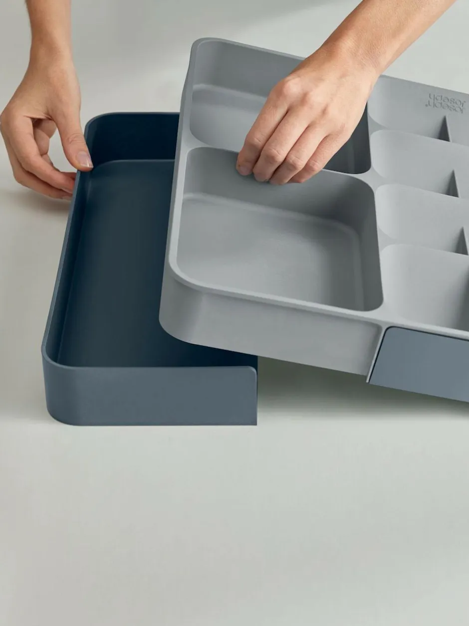 Joseph Joseph Grey Grey Drawer Store Expanding Cutlery Tray Online