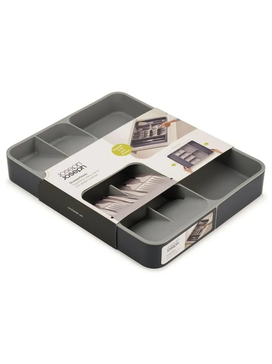Joseph Joseph Grey Grey Drawer Store Expanding Cutlery Tray Online
